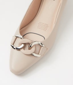 LOVELY SU OATMILK LEATHER