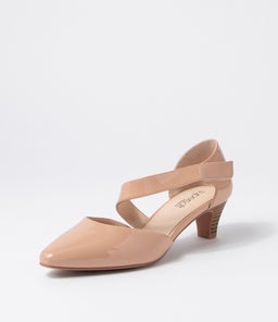 LAURIE2 SU NATURAL PATENT LEATHER