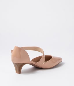 LAURIE2 SU NATURAL PATENT LEATHER