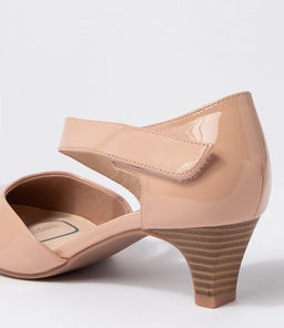 LAURIE2 SU NATURAL PATENT LEATHER