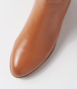 POUTS SU DK TAN LEATHER