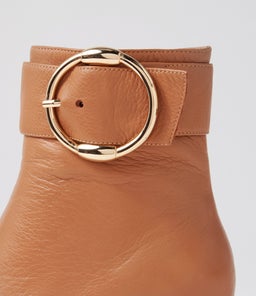 POUTS SU DK TAN LEATHER
