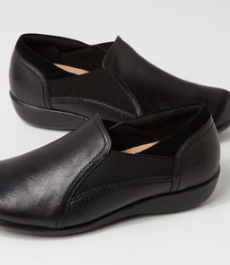 PERSON SU BLACK LEATHER