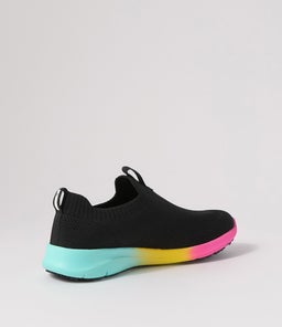 KERLAYS SU BLACK RAINBOW SOLE RECYCLED KNIT