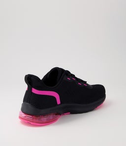 BUBBLE SU BLACK BLACK SOLE KNIT