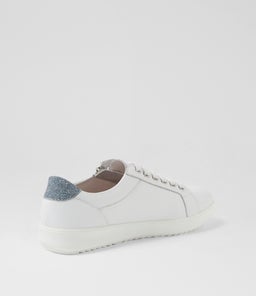 ZINGS SU JEANS WHITE LEATHER