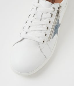 ZINGS SU JEANS WHITE LEATHER