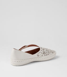 WAIT SU WHITE PEARL WHITE SOLE LEATHER