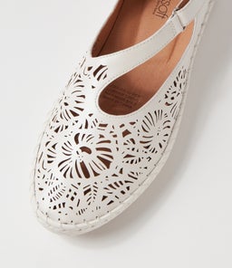 WAIT SU WHITE PEARL WHITE SOLE LEATHER