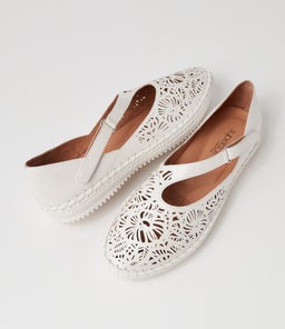 WAIT SU WHITE PEARL WHITE SOLE LEATHER