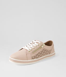 APPLY SU DK NUDE NUDE&WHITE LEATHER SOLE