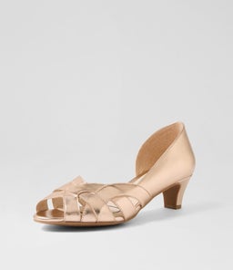 ELIZABETHS SU CHAMPAGNE LEATHER