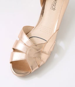 ELIZABETHS SU CHAMPAGNE LEATHER