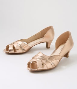 ELIZABETHS SU CHAMPAGNE LEATHER