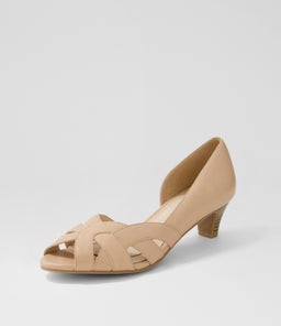 ELIZABETHS SU DK NUDE LEATHER