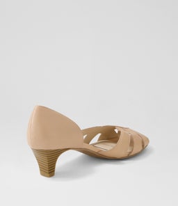 ELIZABETHS SU DK NUDE LEATHER