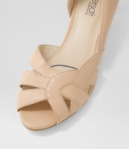 ELIZABETHS SU DK NUDE LEATHER