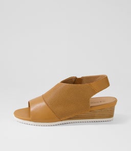 HECTIC SU DK TAN LEATHER