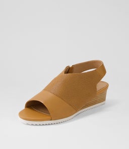 HECTIC SU DK TAN LEATHER
