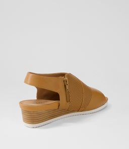 HECTIC SU DK TAN LEATHER
