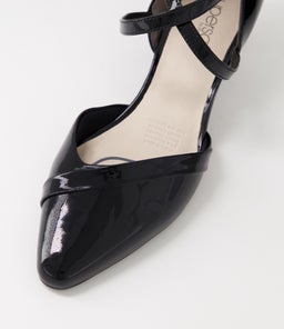 LICENCES SU BLACK BLACK PATENT LEATHER