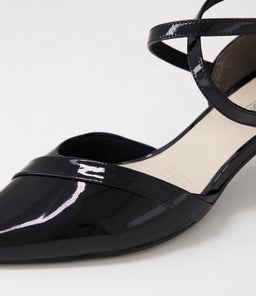 LICENCES SU BLACK BLACK PATENT LEATHER