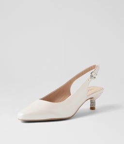 LISAS SU WHITE PEARL LEATHER