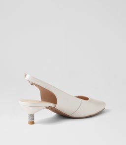 LISAS SU WHITE PEARL LEATHER
