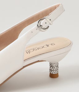 LISAS SU WHITE PEARL LEATHER