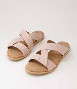 QUIETLY SU DK NUDE LEATHER