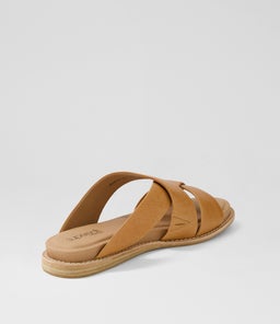 QUIETLY SU DK TAN LEATHER