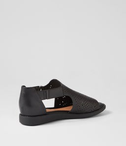 SOONER SU BLACK BLACK SOLE LEATHER