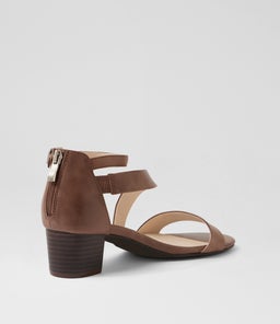 CARING SU DK BROWN LEATHER
