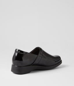NEIGH SU BLACK PATENT LEATHER