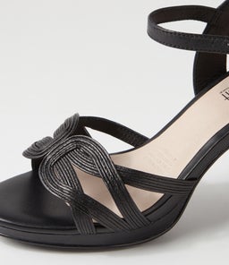 STARTS SU BLACK BLACK HEEL LEATHER