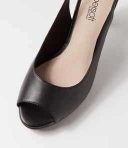SLATER SU BLACK LEATHER