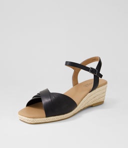 ZARRI SU BLACK LEATHER