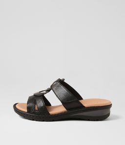 BESTIE SU BLACK BLACK SOLE LEATHER