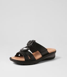 BESTIE SU BLACK BLACK SOLE LEATHER
