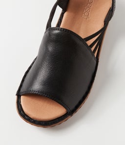 BARRINA SU BLACK GUM SOLE LEATHER