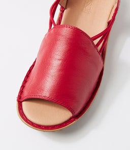 BARRINA SU DK RED GUM SOLE LEATHER