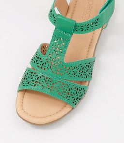 BOOM SU EMERALD GUM SOLE LEATHER