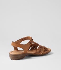 BOOM SU DK TAN GUM SOLE LEATHER