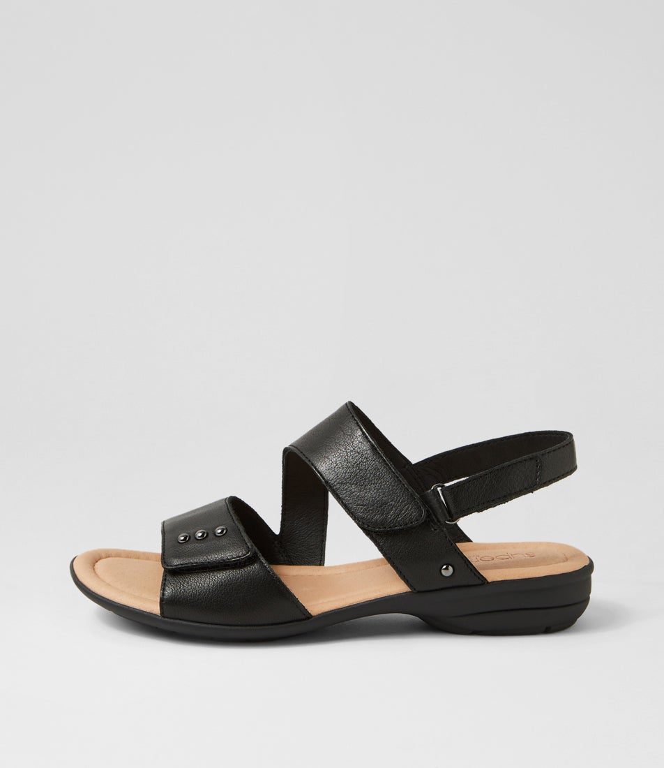Bills Black Leather Sandals Bills Black Leather Sandals