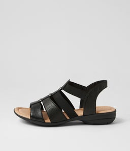 BENNIES SU BLACK BLACK SOLE LEATHER