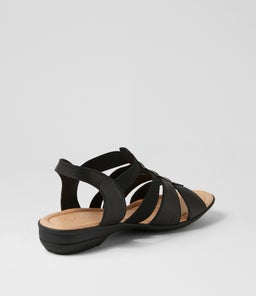 BENNIES SU BLACK BLACK SOLE LEATHER