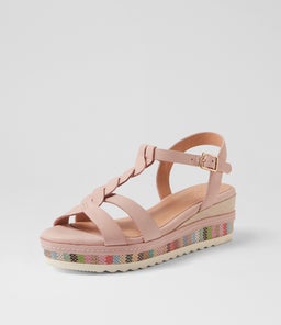 DEENA SU BLUSH PINK WEAVE MULTI