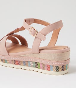 DEENA SU BLUSH PINK WEAVE MULTI