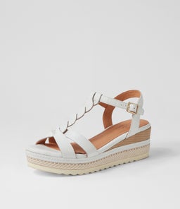 DEENA SU WHITE LEATHER