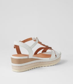 DEENA SU WHITE LEATHER